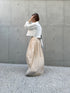 organdy maxi skirt